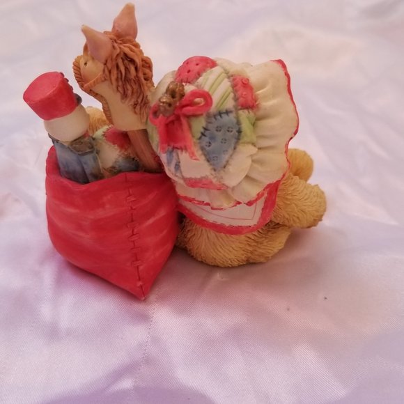 Cherished Teddies - Carolyn Holiday Figurine - Picture 5 of 6